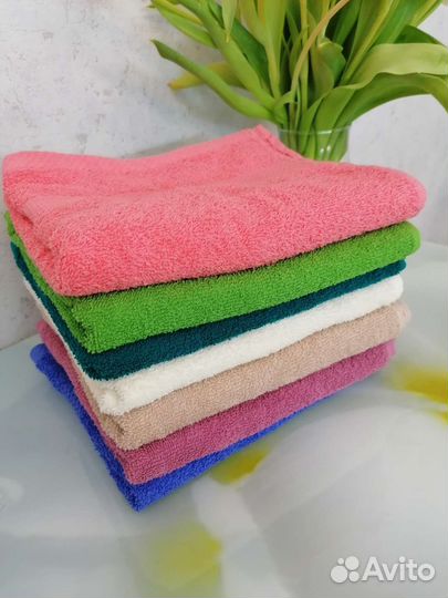 Полотенца банные новые 90*50