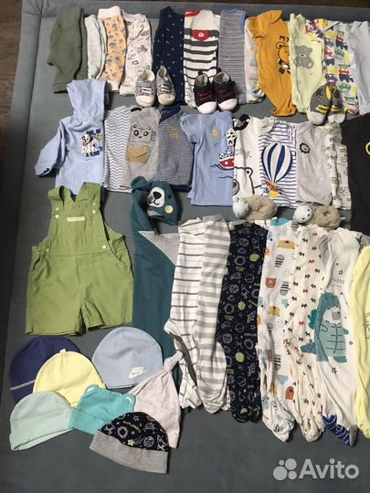 Продам 2 больших пакета детских вещей на мальчика