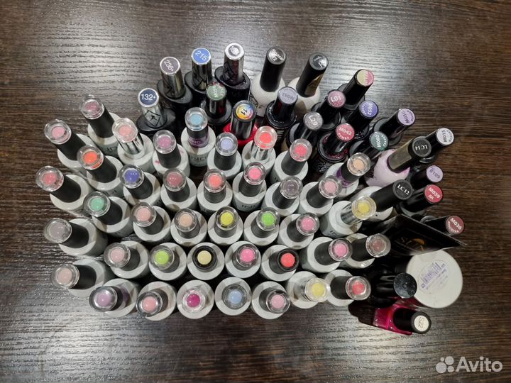 Набор гель лаков 62шт и дизайн