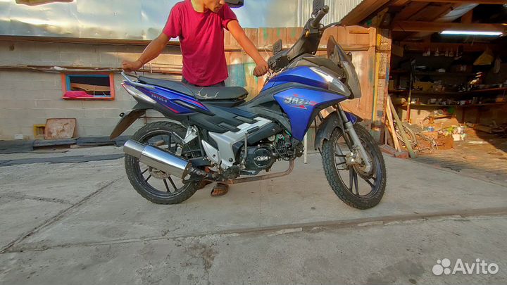 Мопед шторм индиго