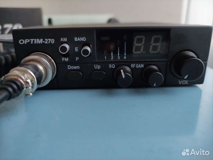 Автомобильная рация Optim-270 (б/у) с антенной