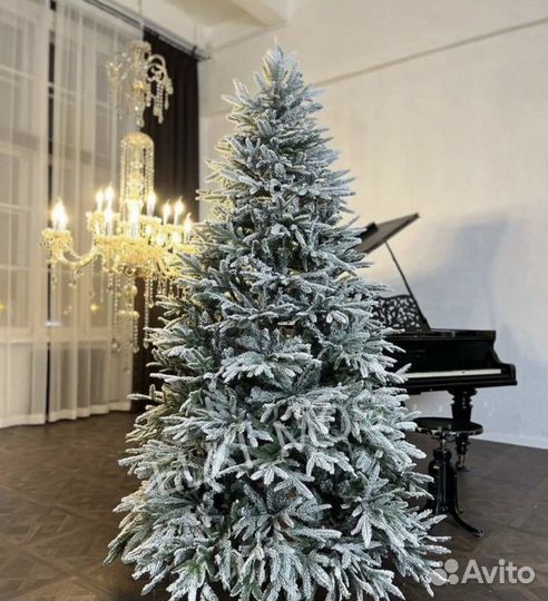 Елка искусственная заснеженная снежная 240