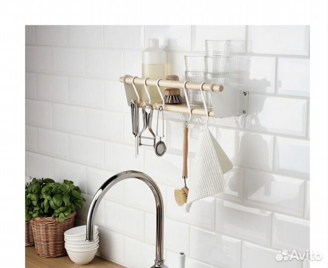 Полки новые для кухни и ванной икеа