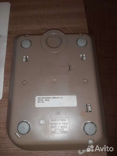 Весы кухонные электронные tefal