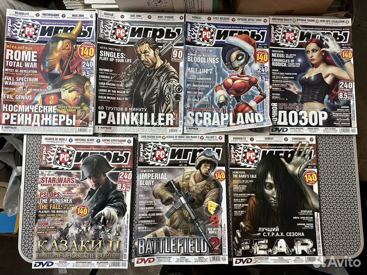 Журналы Игромания, Мир фантастики, pc Игры