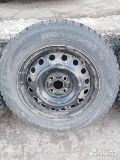 Шипованные зимние колеса R15