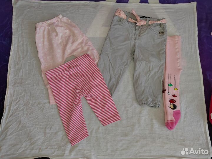 Вещи пакетами на девочку