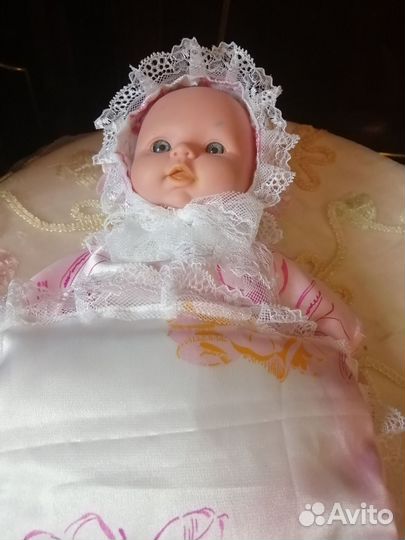 Кукла пупс с коляской