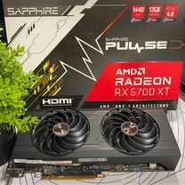 Видеокарта RX 6700XT Sapphire Pulse/ Гарантия 1год