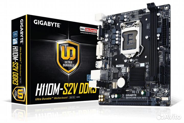 1151 NAS тоящий сервер на DDR3 H110M-S2V+G4400+16G