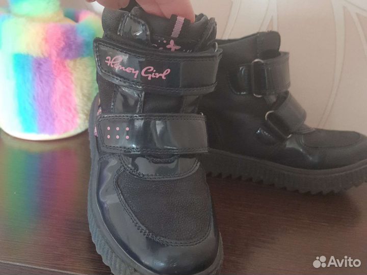 Ботинки для девочки на весну,26 размер