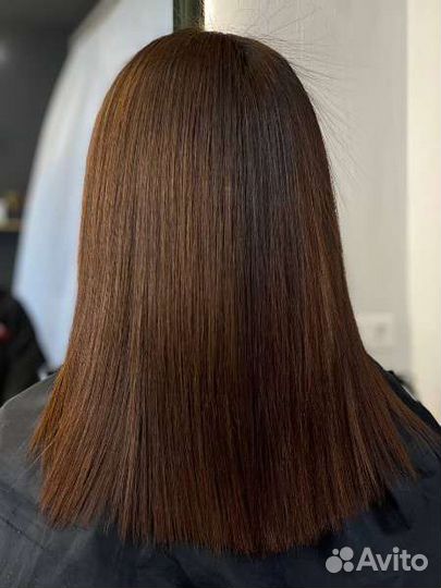 Кератиновое выпрямление ботокс волос нанопластика