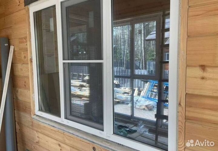 Остекление окон и балконов пвх