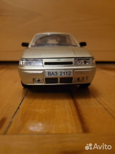 Модели автомобилей 1 24 ваз лада 2112 112