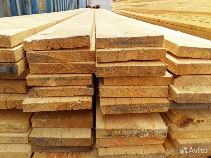 Доска обрезная оптом Гост 70мм