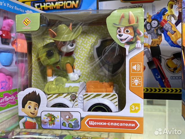 Щенячий патруль- Трекер на машинке