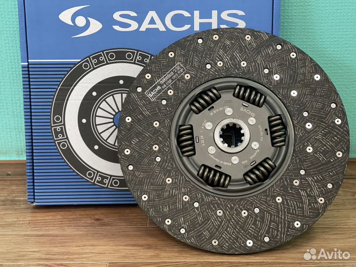 Диск сцепления ведомый паз Вектор Некст sachs