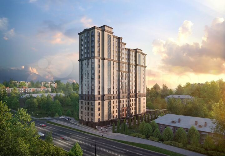 3-к. квартира, 114 м², 13/15 эт.