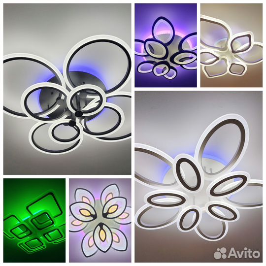 Люстра светодиодная нового поколения