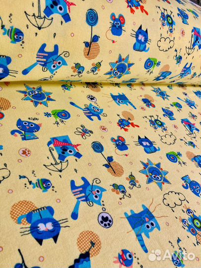 Ткань фланель 90 ситец 95