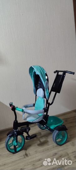 Трехколесный велосипед с родительской ручкой