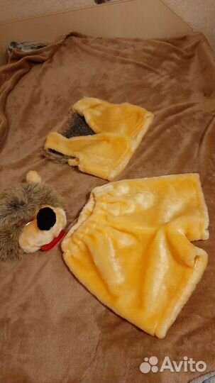 Новогодний костюм ежика 4-5 лет