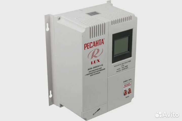 Стабилизатор напряж. ресанта LUX, асн-3000Н/1-Ц