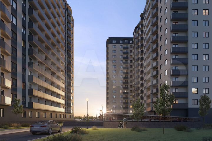 1-к. квартира, 43,4 м², 5/16 эт.