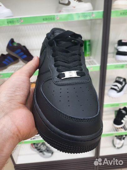 Nike Air Force 1 All Black (Арт.63654)