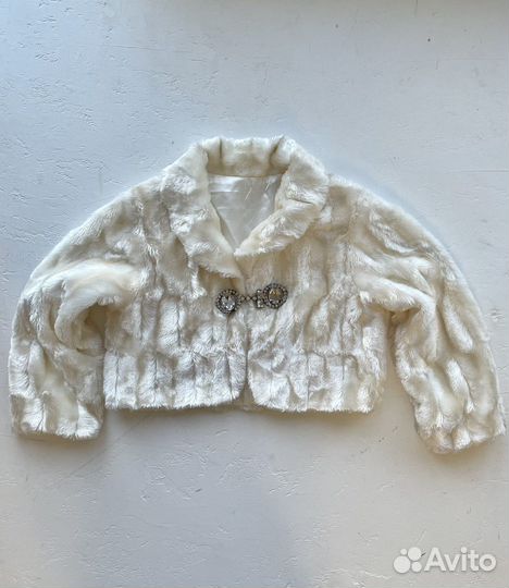 Болеро накидка для девочки под нарядное платье