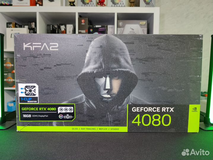 Видеокарта KFA2 RTX 4080 SG чек днс+гарантия