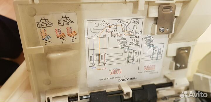 Японский пятиниточный оверлок 