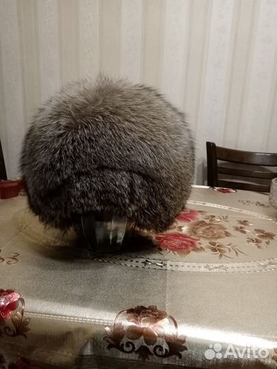 Шапка женская чернобурка