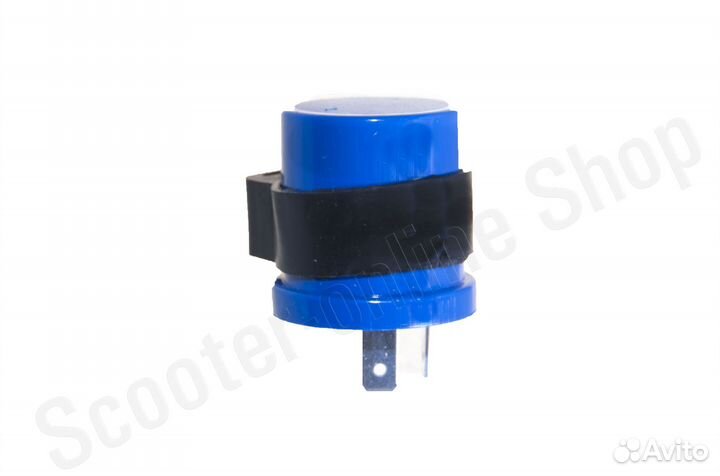 Реле поворотов Dio 2 контакта круглое 