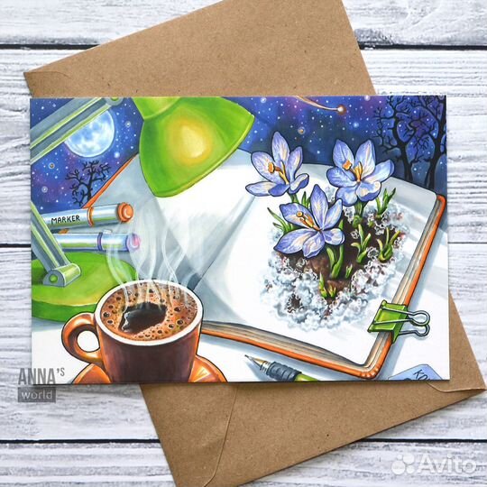 Набор оригинальных открыток