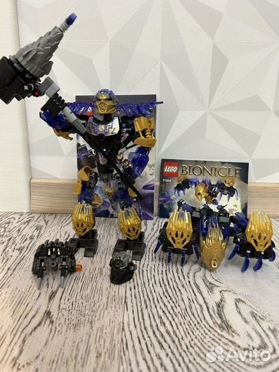 Lego bionicle 71309 и 71304