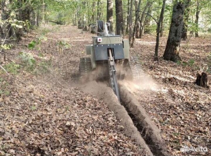 Копка траншей, укладка кабеля/водопровода