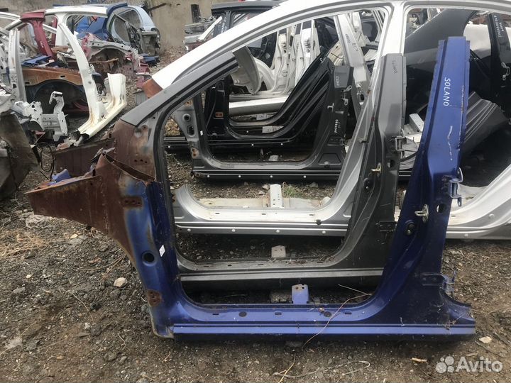 Порог со стойкой левый Lifan Solano 1 (2010–2016)