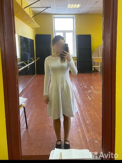 Платье трикотажное женское