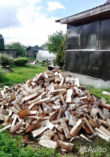 Дрова колотые от 1 куба