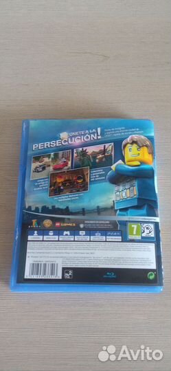 Диск с Игрой на ps4- Lego City Undercover