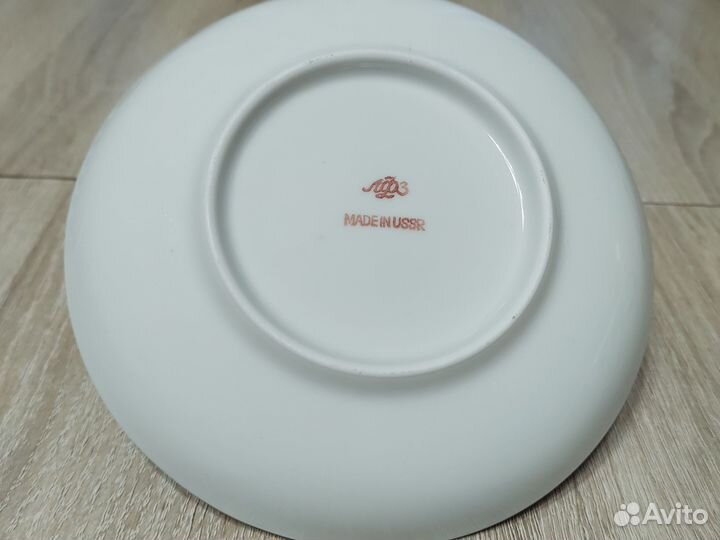 Бокал с блюдцем лфз СССР