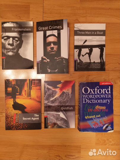 Мини книжки на английском и словарь