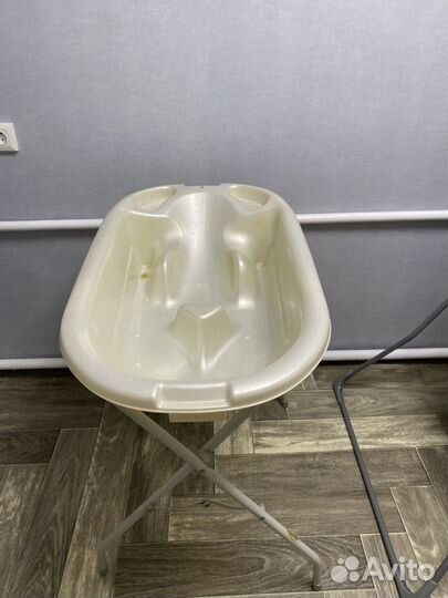 Детская Ванночка с горкой и подставкой