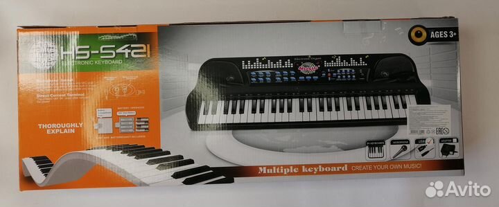 Электронный детский синтезатор