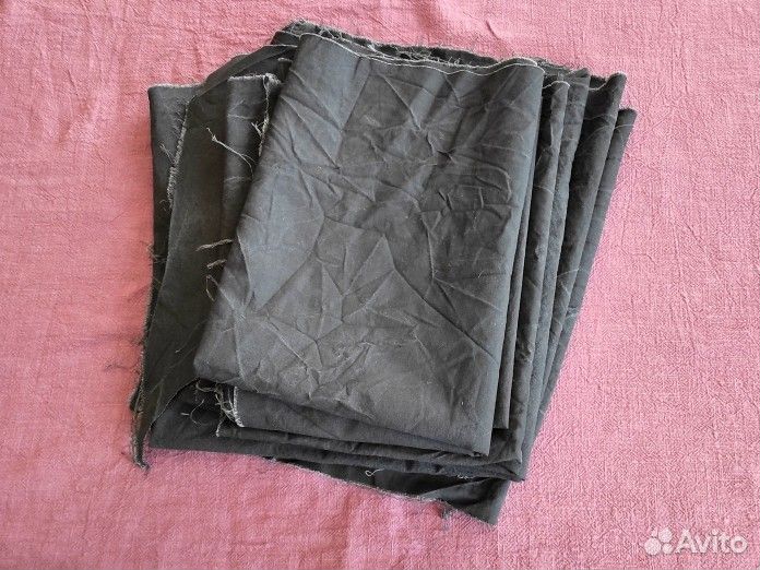 Конопляная ткань. Отрез ткани