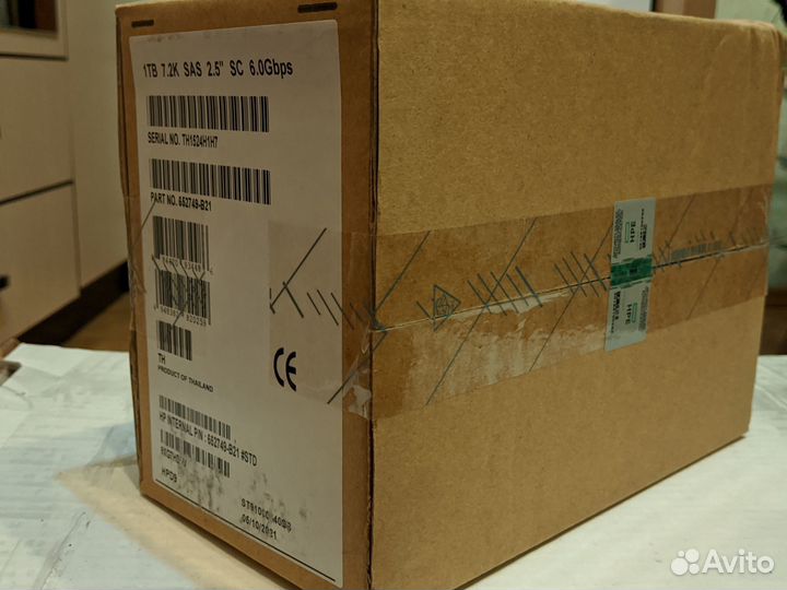 Жесткий диск HP 1TB 6G SAS 652749-B21