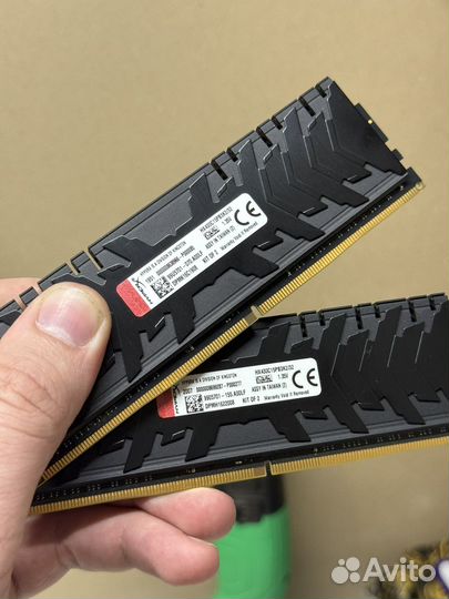 Оперативная память Hyper X Predator 32 gb 3000 mhz