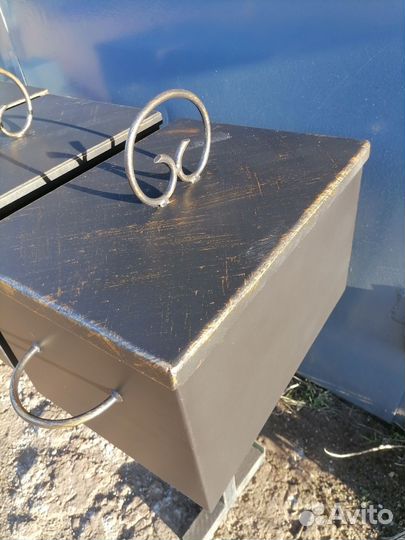 Коптилка горячего копчения, коптильня