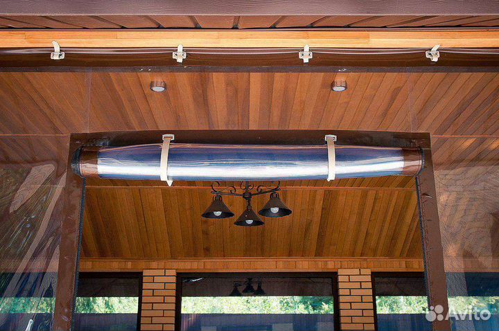 Мягкие окна для террас и беседок